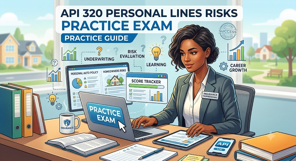 API 320 – Evaluating and Underwriting Personal Lines Risks Practice Test Banner