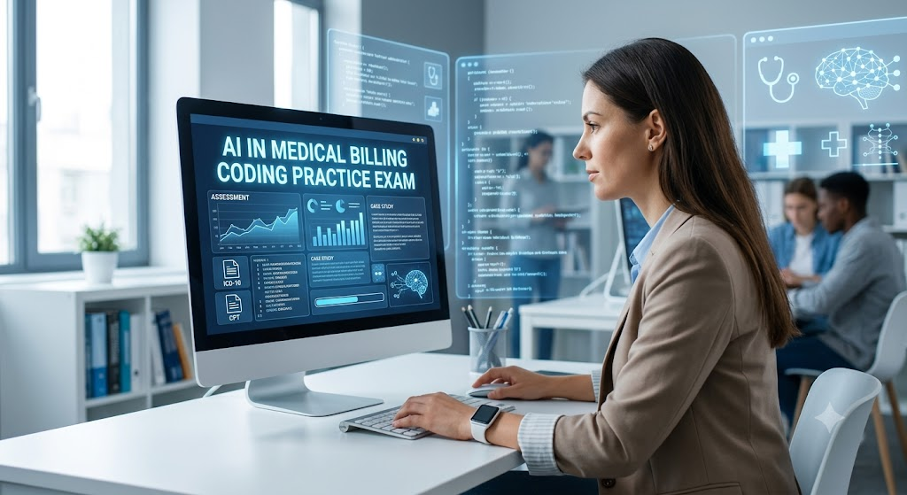AI in Medical Billing and Coding Practice Test Banner