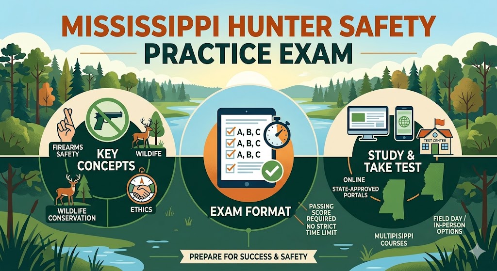 Mississippi Hunter Safety Practice Test Banner