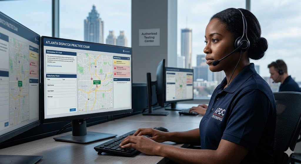 Atlanta Dispatch Practice Test Banner