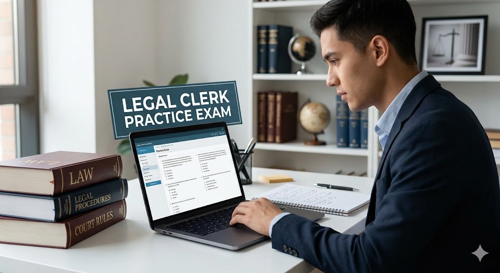 Legal Clerk Practice Exam Banner
