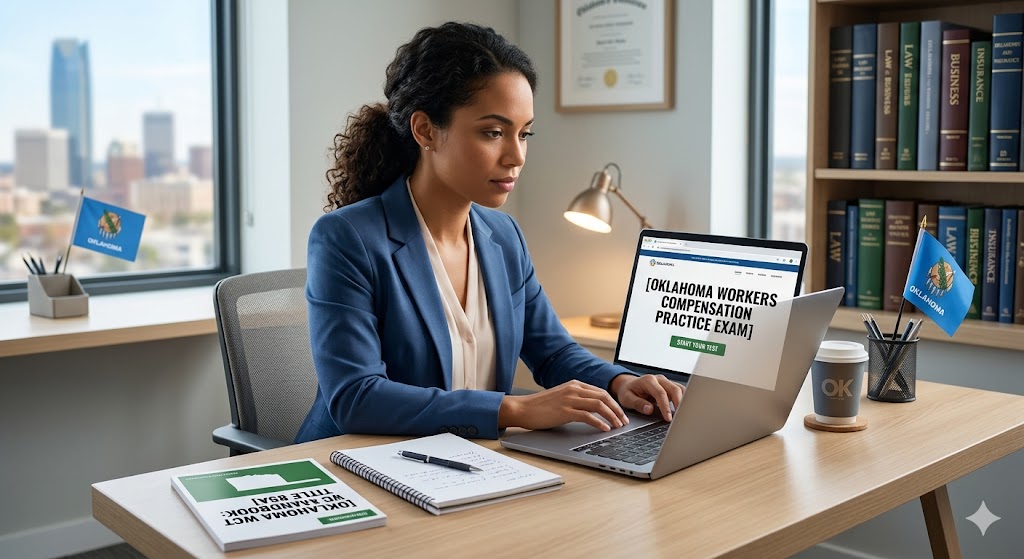 Oklahoma Workers Compensation (WC) Practice Exam Banner