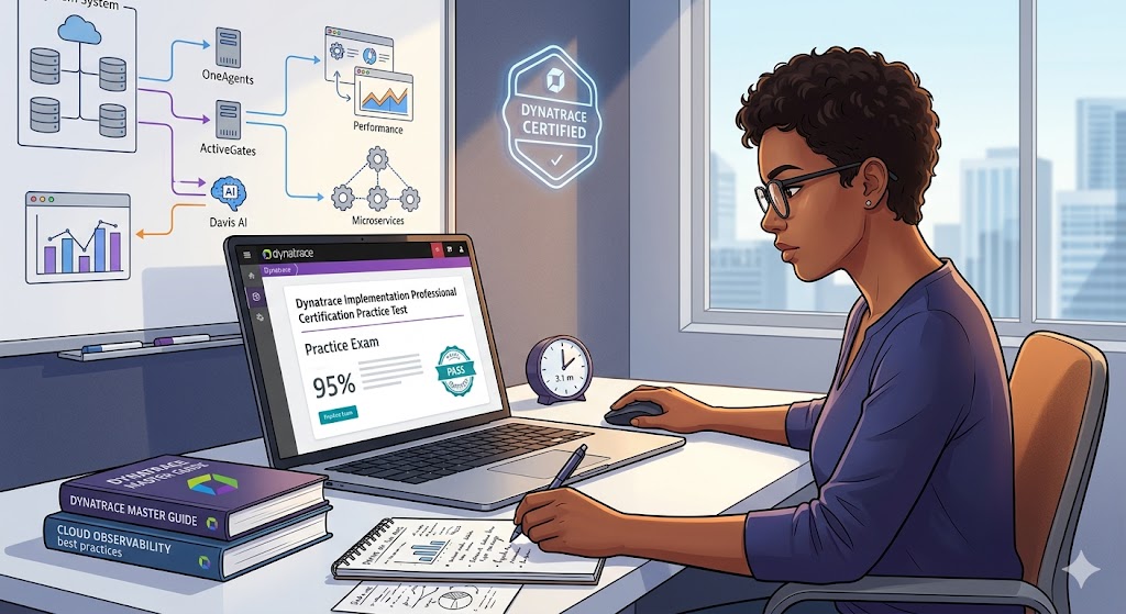 Dynatrace Implementation Professional Certification Practice Test Banner