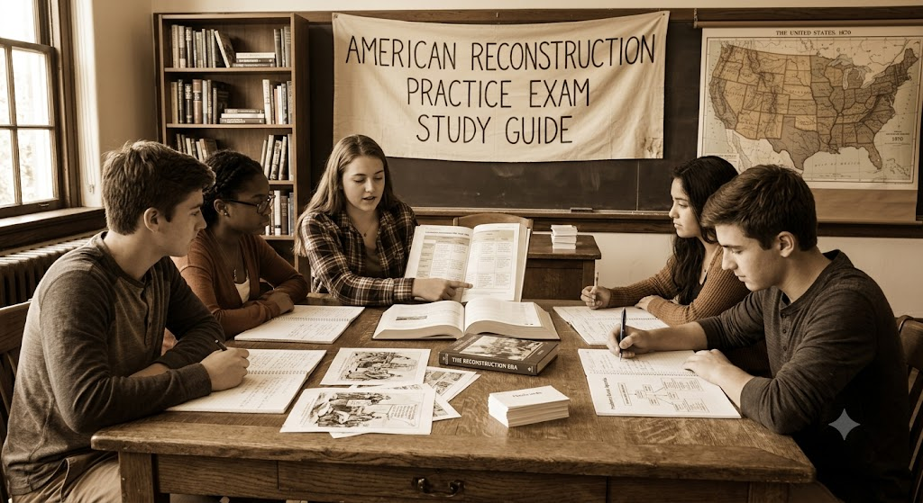 American Reconstruction Practice Test Banner