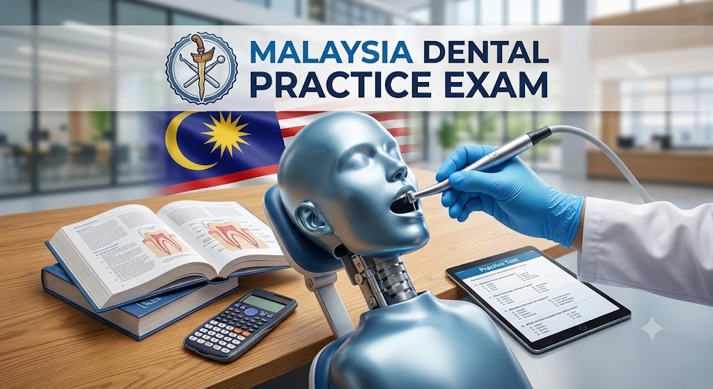 Dental Practice Test & Exam Prep | Malaysia Banner