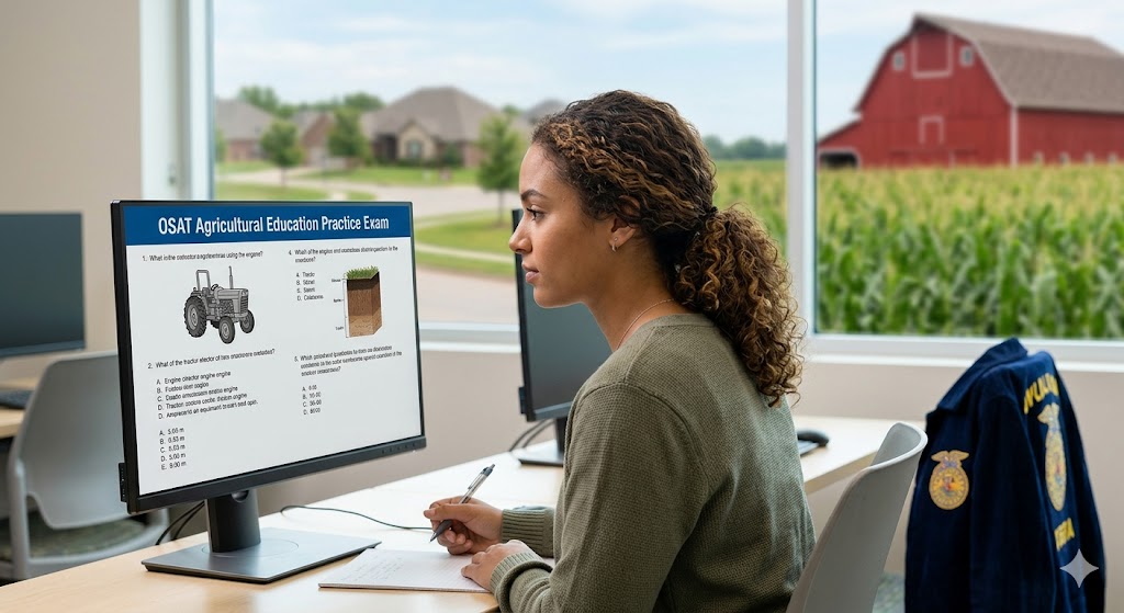 OSAT Agricultural Education Practice Exam Banner