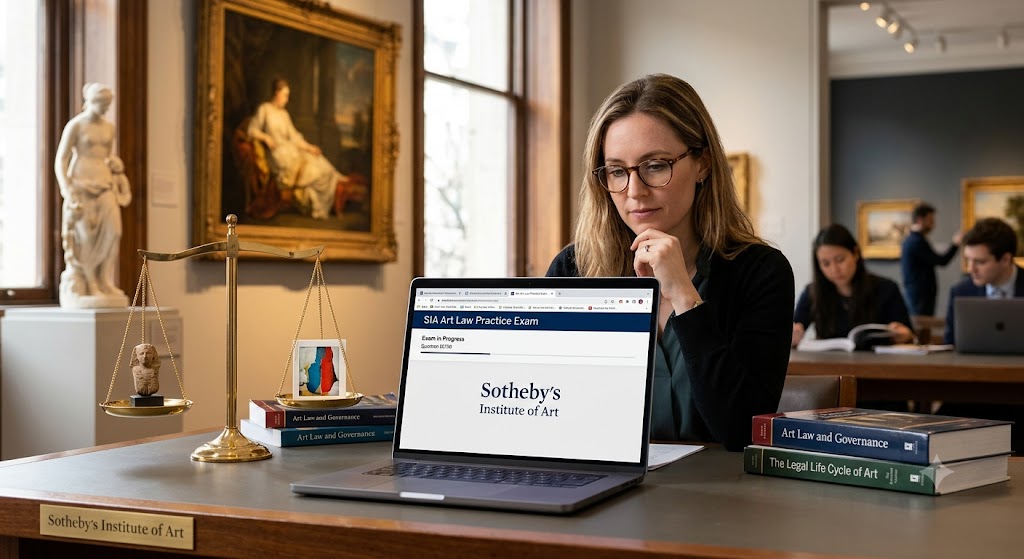 SIA Art Law Practice Exam Banner