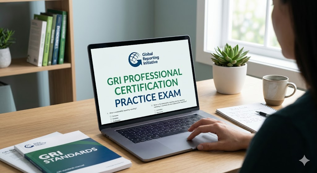 Global Reporting Initiative (GRI) Professional Certification Practice Exam Banner