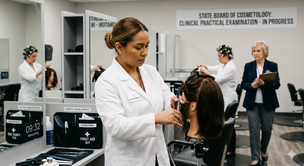 Cosmetology Clinical Practice Exam Banner