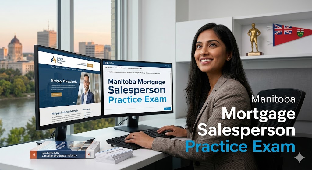 Manitoba Mortgage Salesperson Practice Exam Banner
