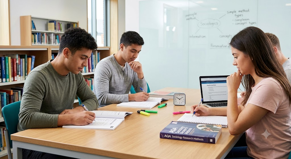 AQA A Level Sociology Research Methods Practice Test Banner
