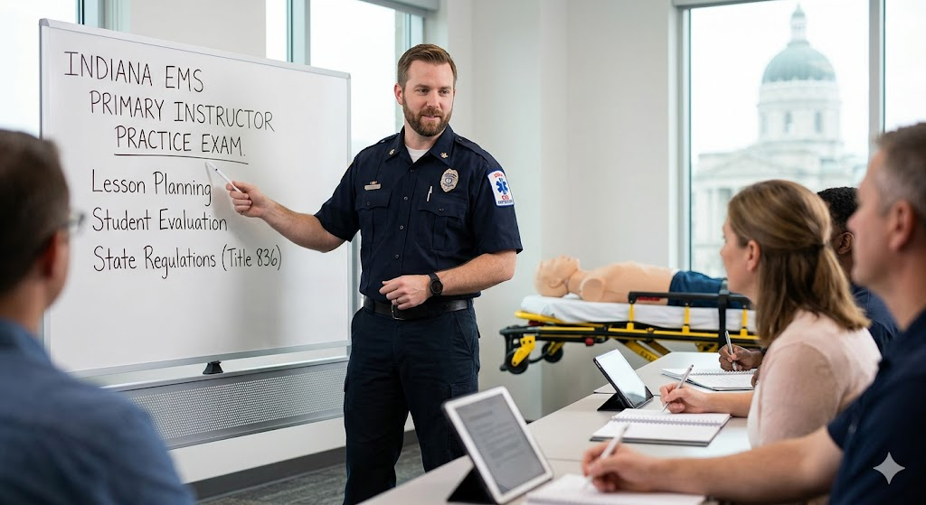 Indiana EMS Primary Instructor Practice Exam Banner