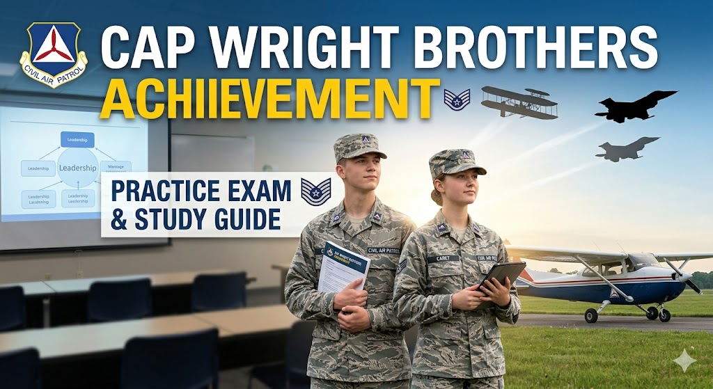 CAP Wright Brothers Achievement Practice Test Banner