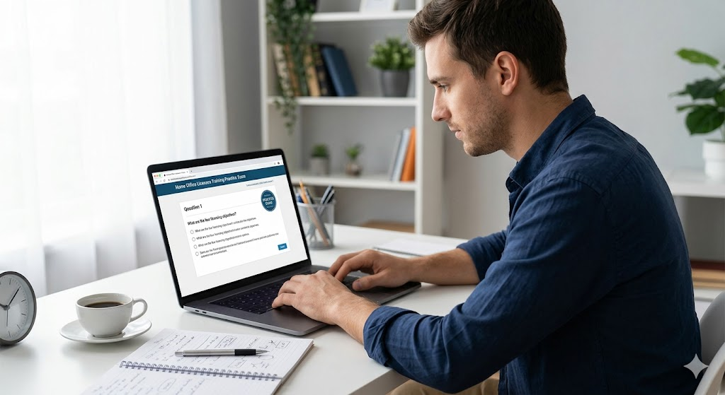 Home Office Licensee Training Practice Test Banner