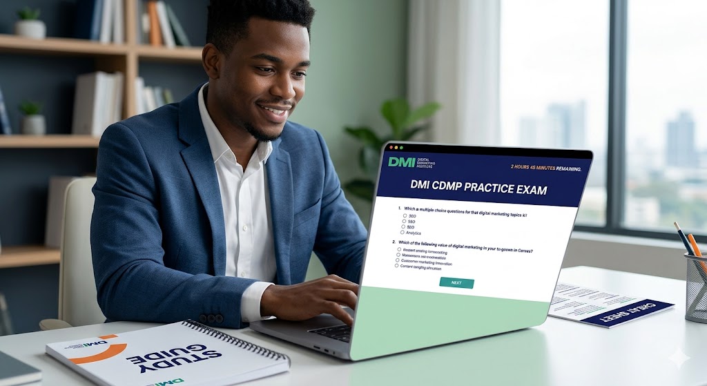 Digital Marketing Institute Practice Exam Banner