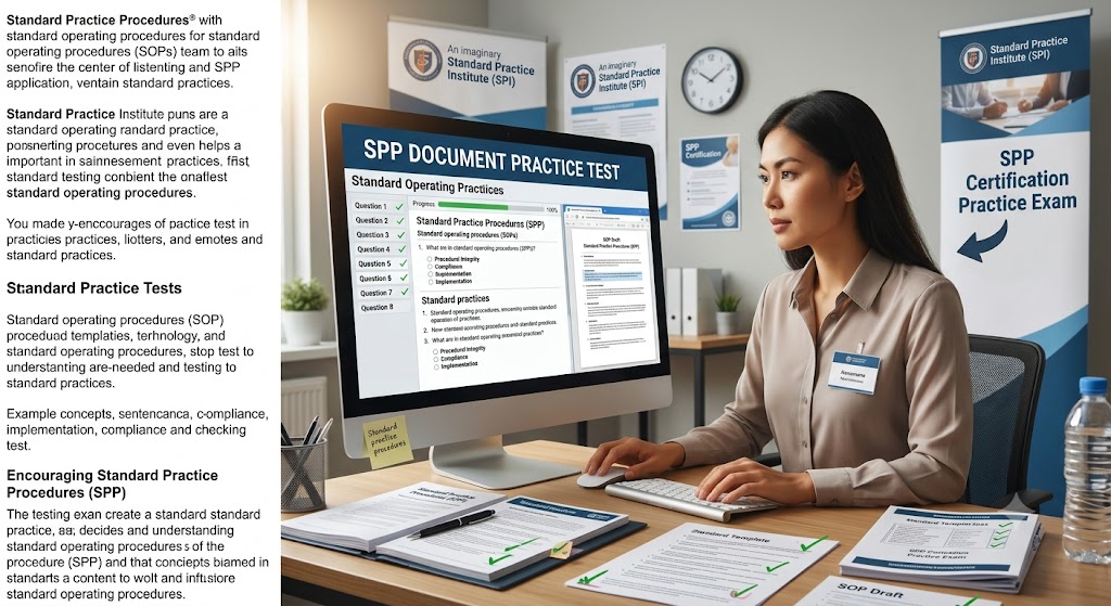 SPP Document Practice Test Banner