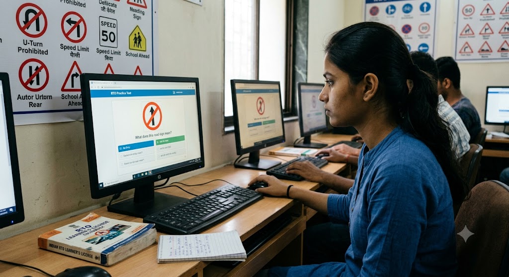 Rto Practice Test & Exam Prep | India Banner