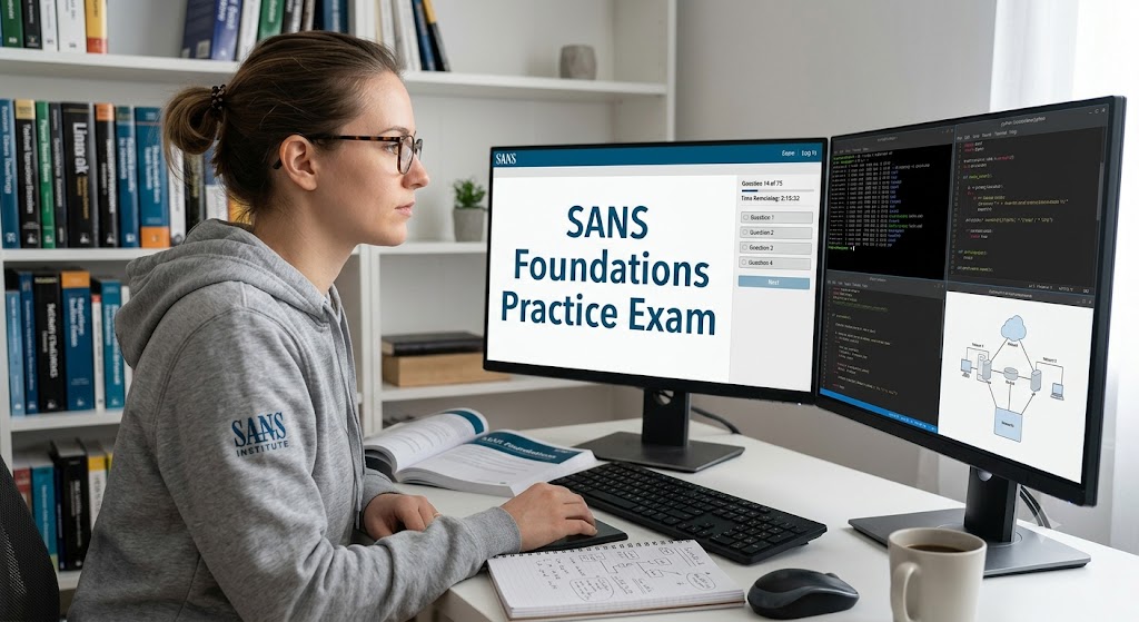 SANS Security's Foundation Practice Test Banner