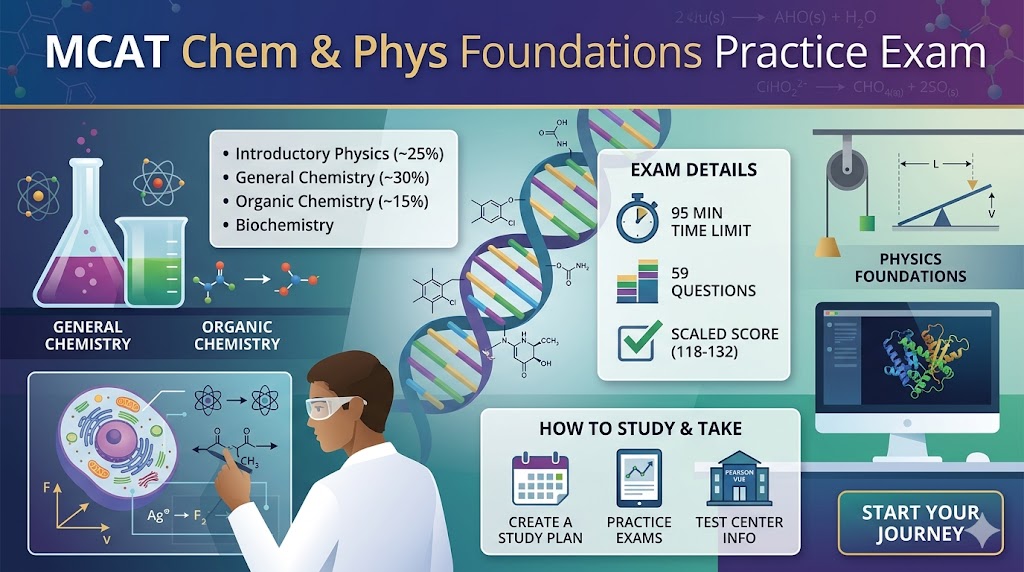 MCAT Critical Analysis and Reasoning Skills Practice Exam Banner