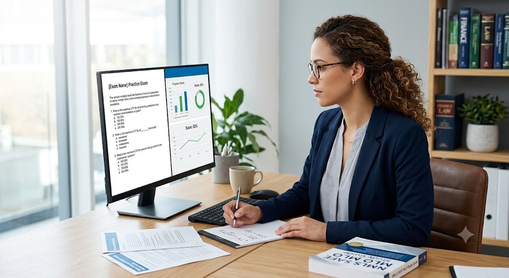 NMLS General Mortgage Knowledge Practice Test Questions Banner