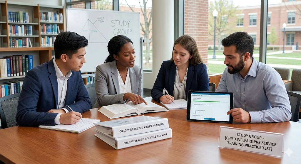 Child Welfare Pre-Service Training Practice Test Banner