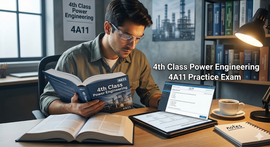 4th Class Power Engineering 4A11 Practice Exam Banner