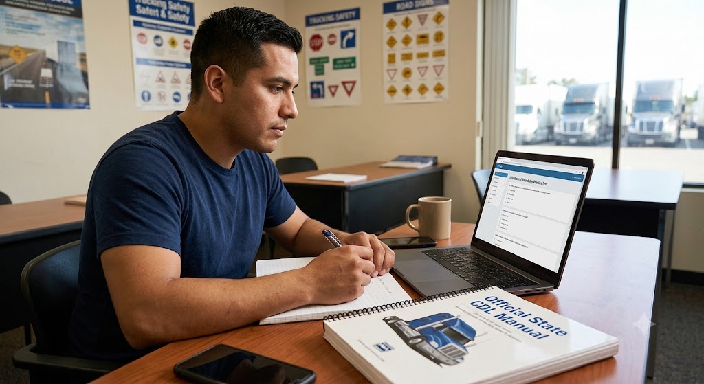 CDL Practice Test & Exam Prep Banner