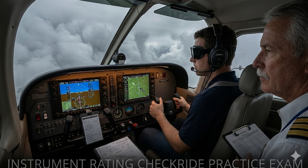 Instrument Rating Checkride Practice Test Banner