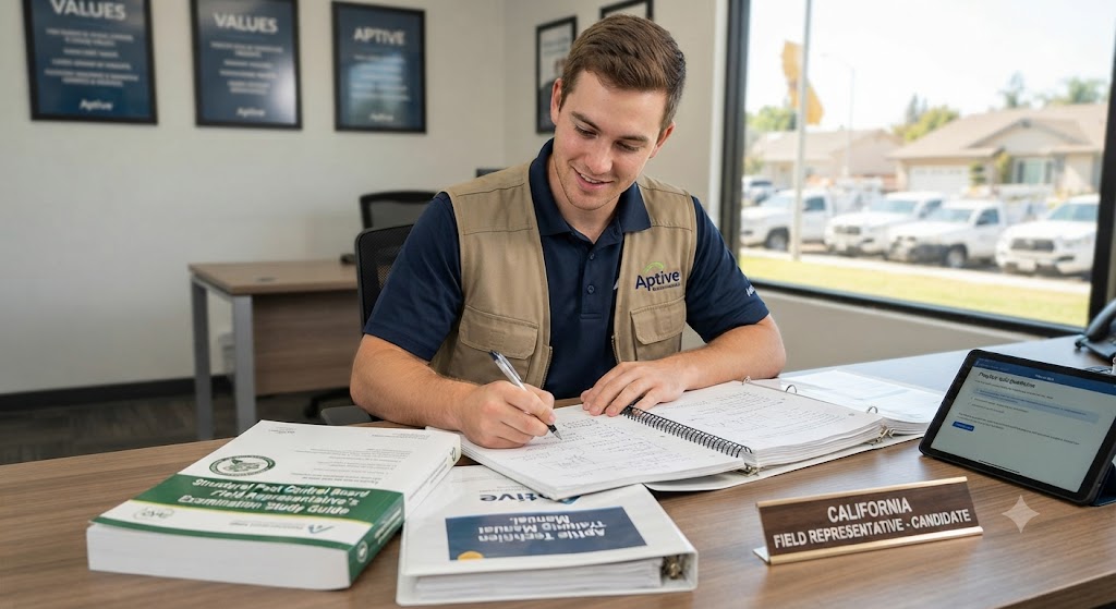 Prepare for the Aptive California Field Representative Banner