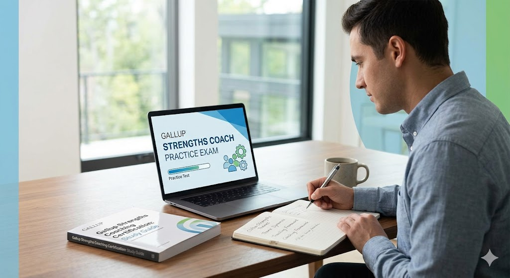 Gallup Coaching Practice Test Banner