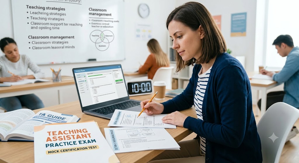 Teaching Assistant Practice Test Banner