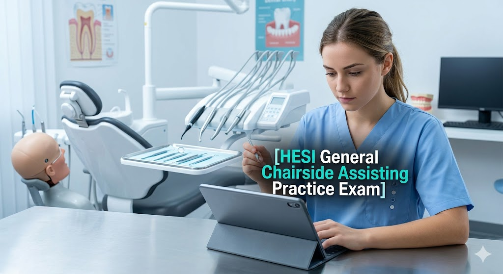 HESI General Chairside Assisting Practice Exam Banner