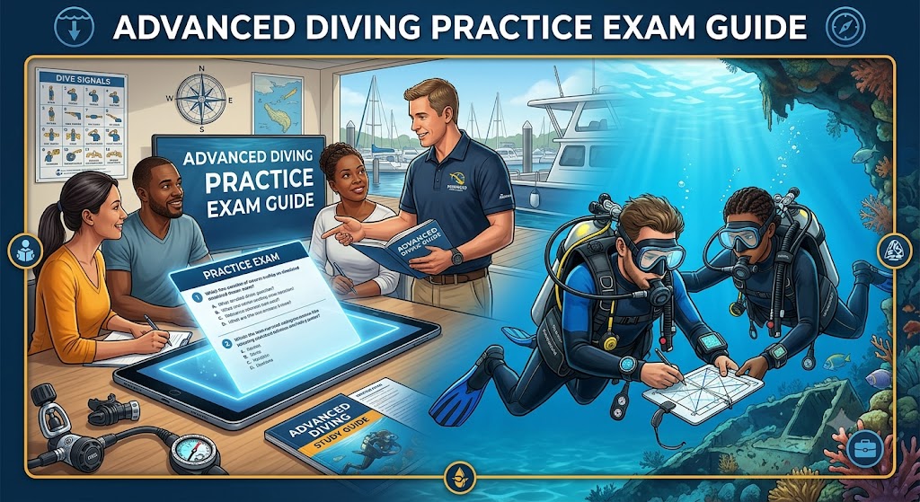 Advanced Diving Practice Test Banner