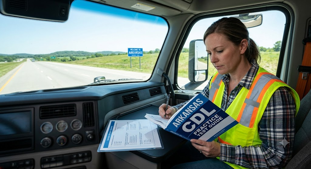 Arkansas CDL Practice Test Banner