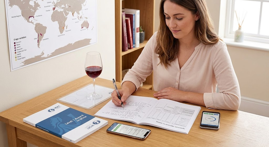 Wine & Spirit Education Trust (WSET) Level 1 Award in Wine Practice Exam Banner