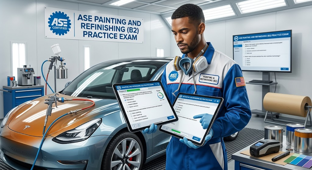 ASE Painting and Refinishing (B2) Practice Test Banner