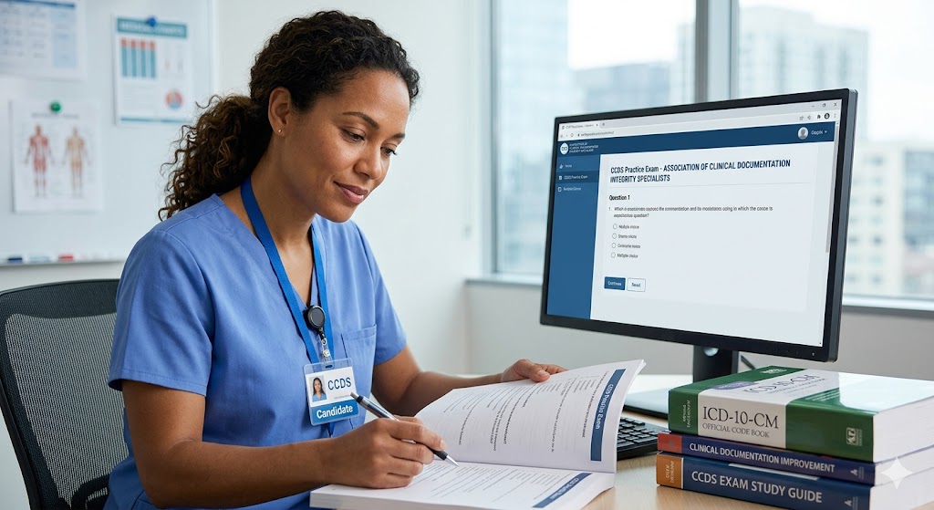 Certified Clinical Documentation Specialist (CCDS) Practice Exam Banner