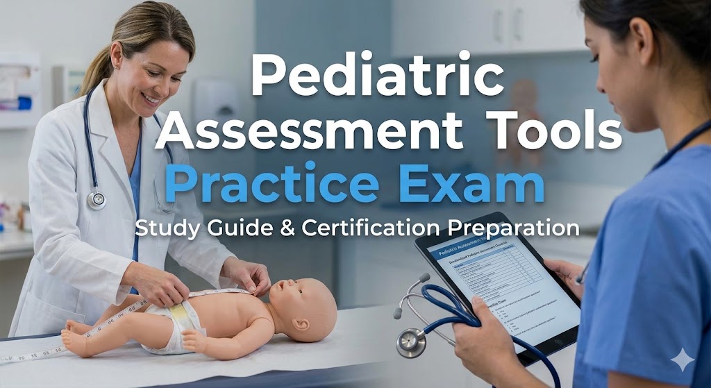 Pediatric Assessment Tools Practice Exam Banner