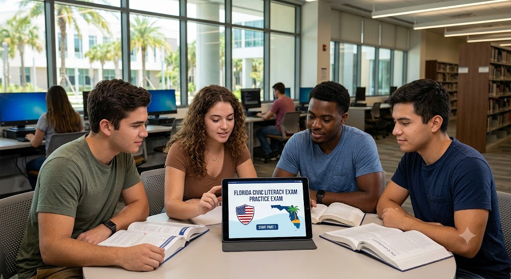 Florida Civic Literacy Exam Practice Test Answers 2024 (Part 1) Banner