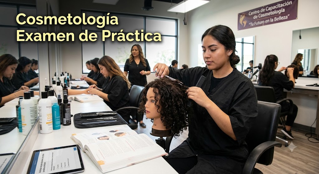 Cosmetology Practice Test Questions [Spanish Version] Banner