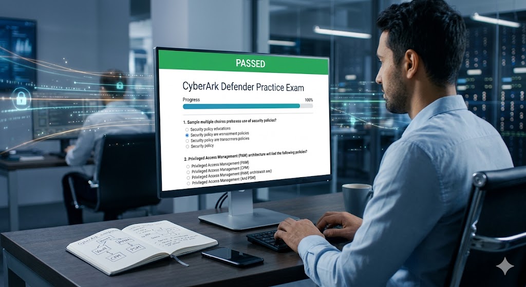 CyberArk Defender Practice Exam Banner
