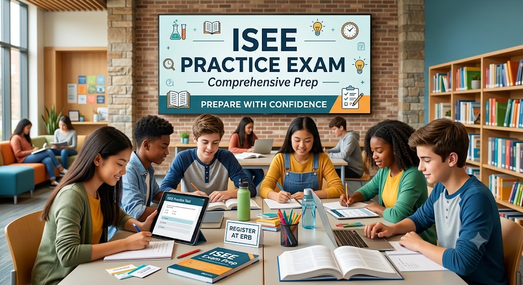 Isee Practice Test & Exam Prep Banner
