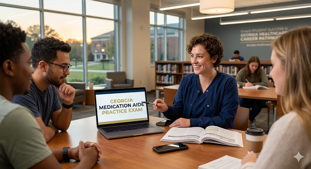 Georgia Medication Aide Practice Exam Banner