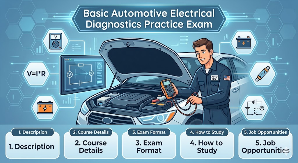 Basic Automotive Electrical Diagnostics Practice Test Banner