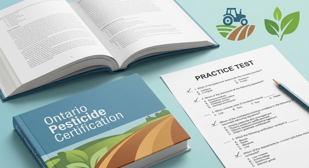 Ontario Pesticide Certification Practice Test Banner