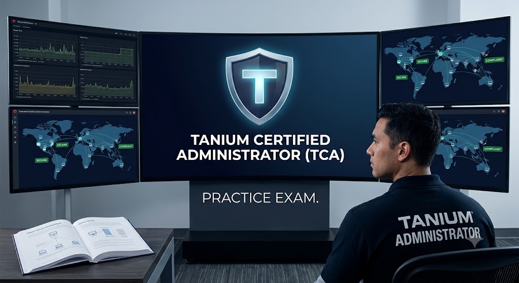 Tanium Certified Administrator (TCA) Certification Practice Exam Banner
