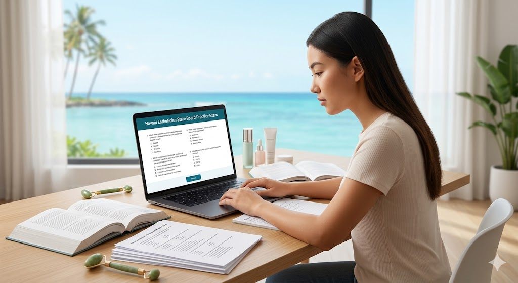 Hawaii Esthetician State Board Practice Exam Banner