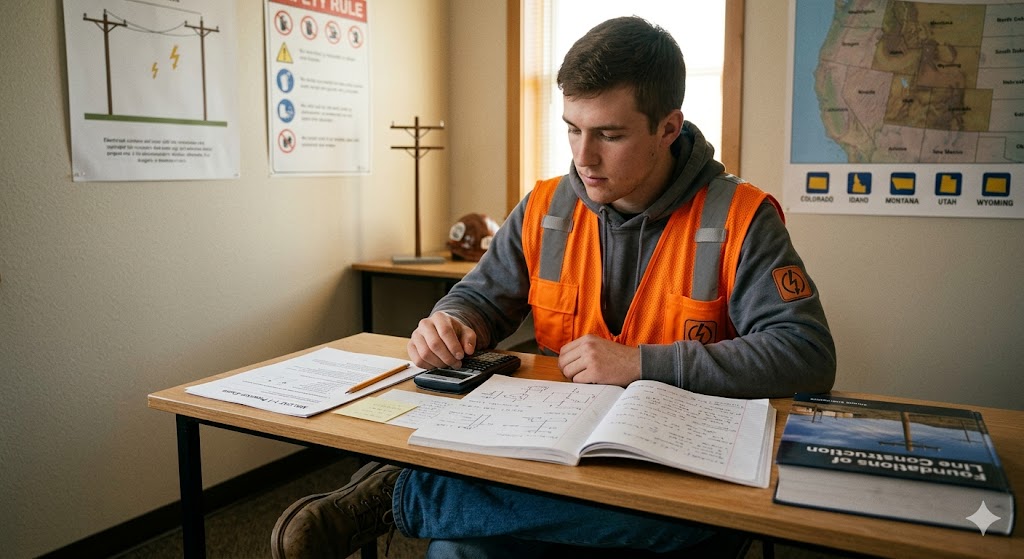 Mountain States Line Constructors Joint Apprenticeship and Training Committee Program (MSLCAT) 1-1 Practice Test Banner