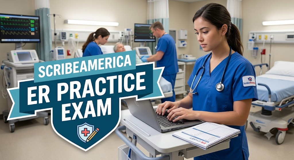 Scribe America Emergency Room Practice Exam Banner