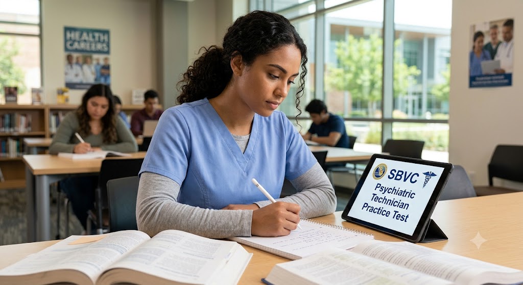 SBVC Psychiatric Technician Practice Test Banner